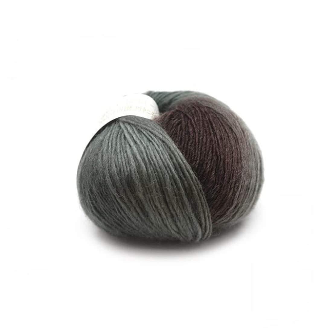 Luxury Handpainted Soft Wool Knitting Yarn - Premium Crochet Thread for DIY Scarf, Sweater & Crafts (25 Vibrant Colors) - Perfect for Winter Knitting Projects & Handmade Gifts