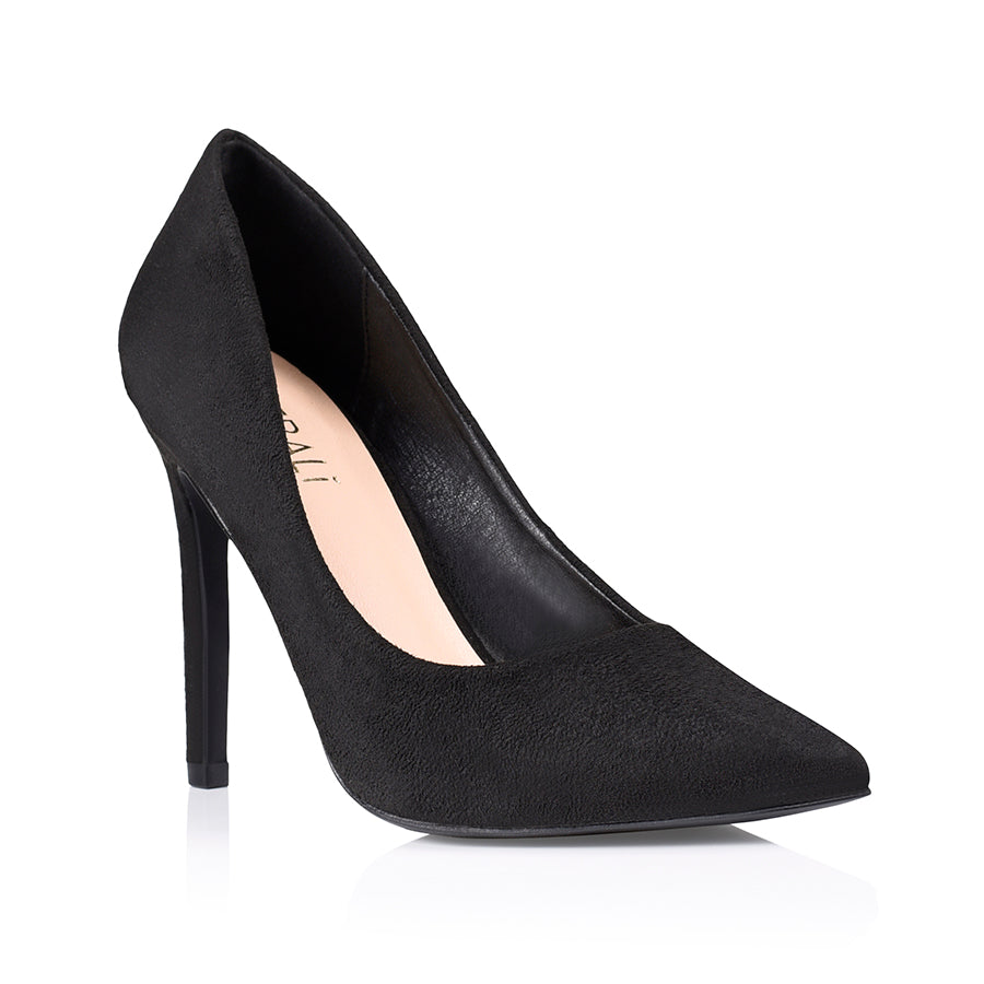 Harolina Black Stiletto Pumps - Elegant High Heels for Women | Perfect for Office, Party & Special Occasions