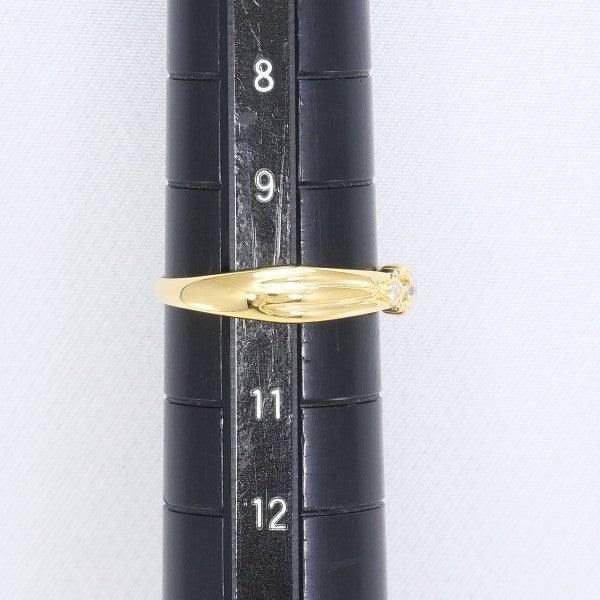 18K Yellow Gold Diamond Ring for Women - Elegant Solitaire Engagement & Wedding Band - Perfect for Proposals, Anniversaries & Special Occasions