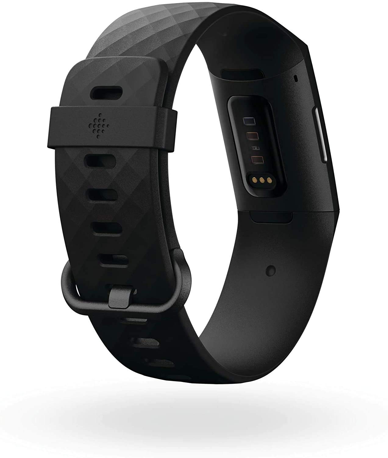 Fitbit Charge 4 Fitness Tracker with Built-in GPS, Heart Rate Monitor, Sleep Tracking & Waterproof Design - Black (Includes S & L Bands) | Perfect for Running, Swimming & Daily Activity Tracking