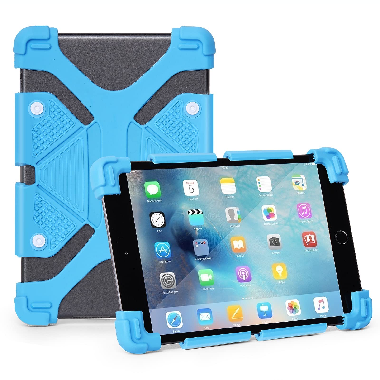 Universal 7 inch Tablet Case - Shockproof Silicone Protective Cover for 6