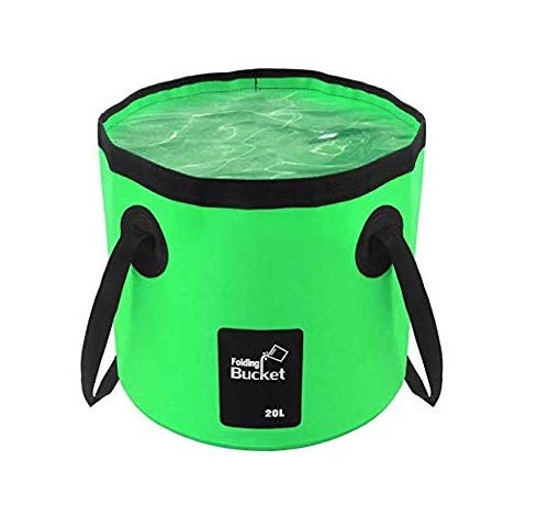 Collapsible Bucket - Lightweight Portable Water Pail for Camping, Hiking, Fishing & Outdoor Activities | Multi-Functional Wash Basin for Gardening, Travel & Cleaning | Foldable Water Container for Emergency & Survival Kits