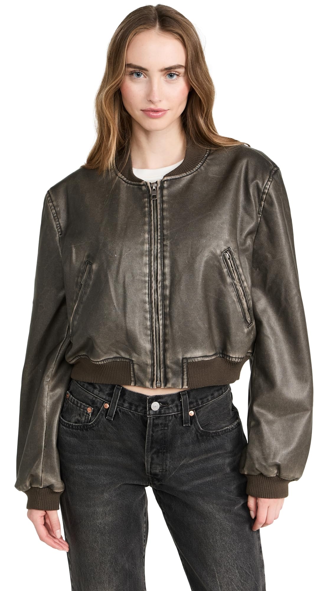 Stylish Women's Allure Bomber Jacket - Lightweight Fashion Outerwear for Casual Wear, Travel & Night Out