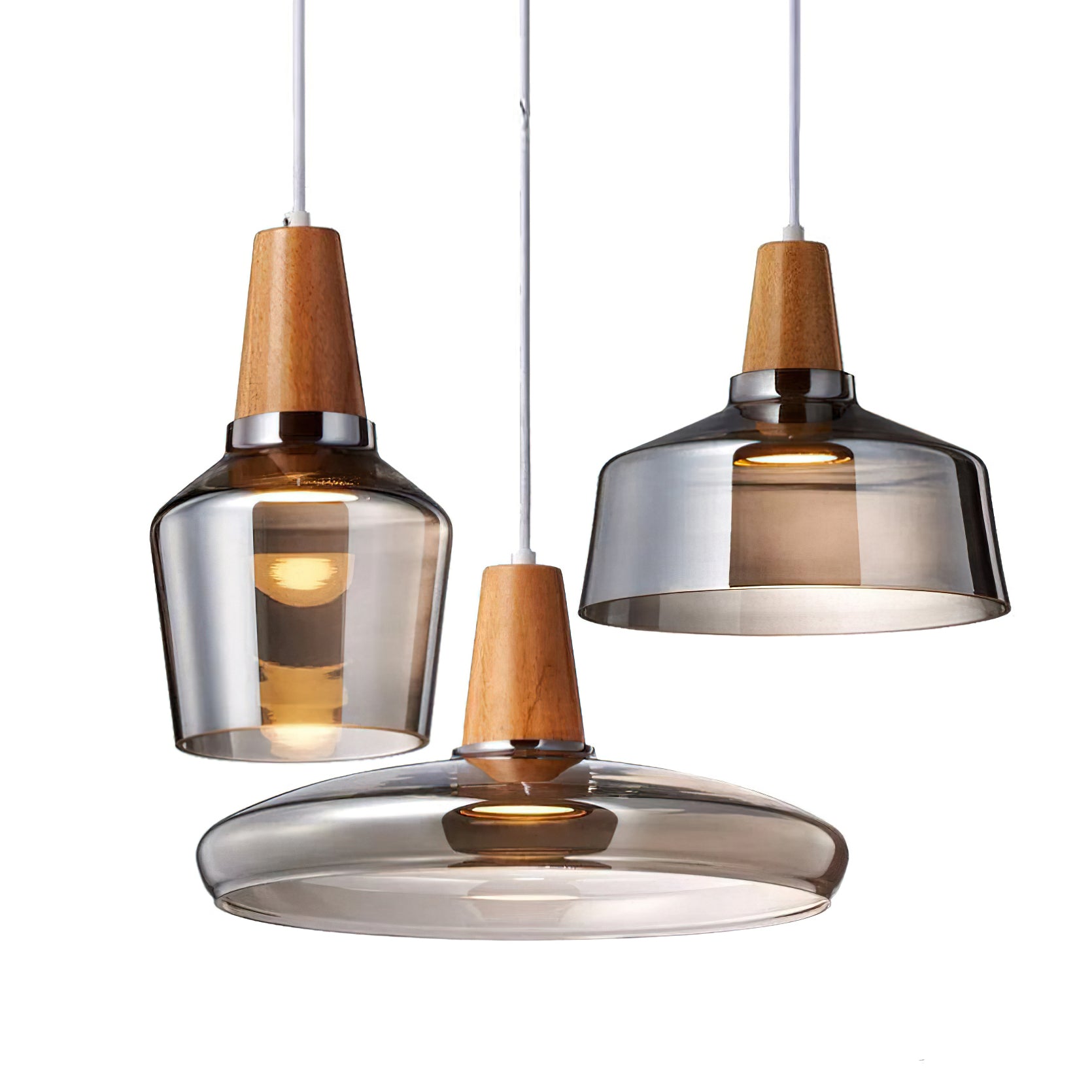 Bentte Modern Pendant Light - Sleek Hanging Ceiling Fixture for Kitchen, Dining Room & Bedroom | Energy Efficient LED Lighting for Home Decor