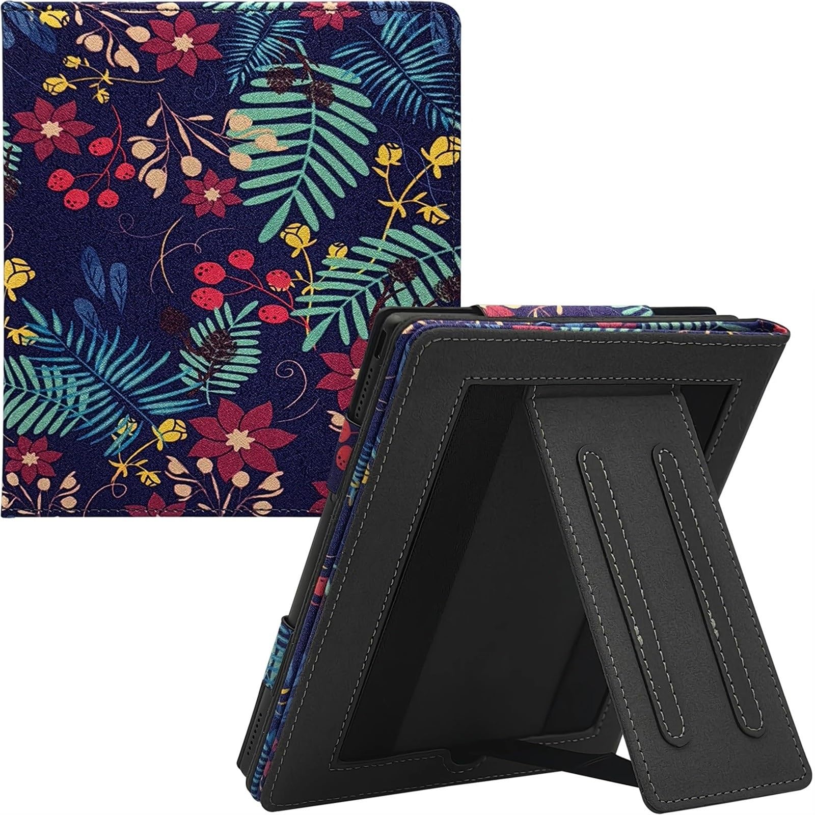 Onyx Boox Page/Leaf3 C/Leaf3/Leaf2 E-Reader Protective Cover - Auto Sleep/Wake Function & Double Hand Strap - 7