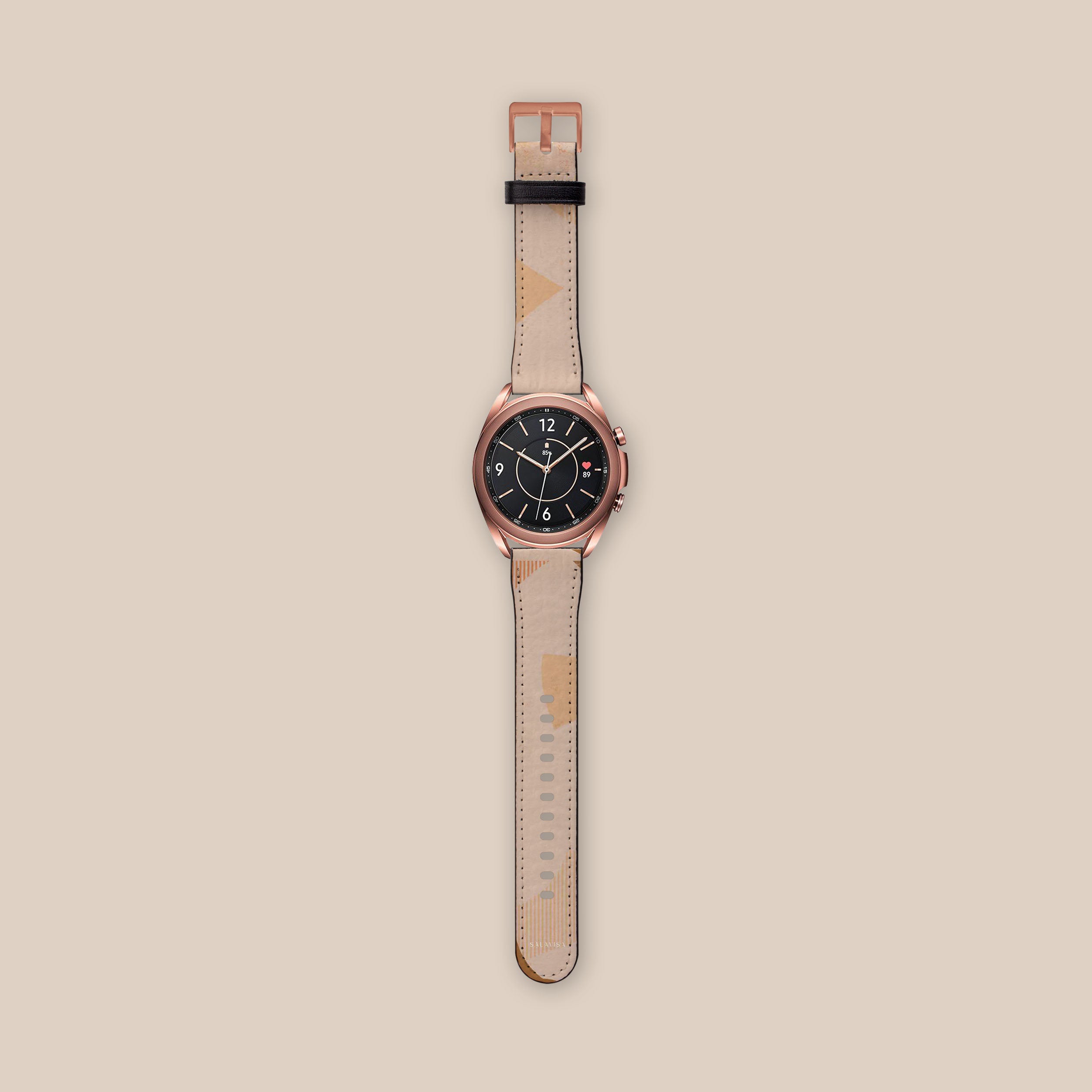 Premium Organic Cotton Galaxy Watch Band - Soft, Breathable & Eco-Friendly Strap for Samsung Galaxy Watch - Perfect for Workouts, Running & Everyday Wear