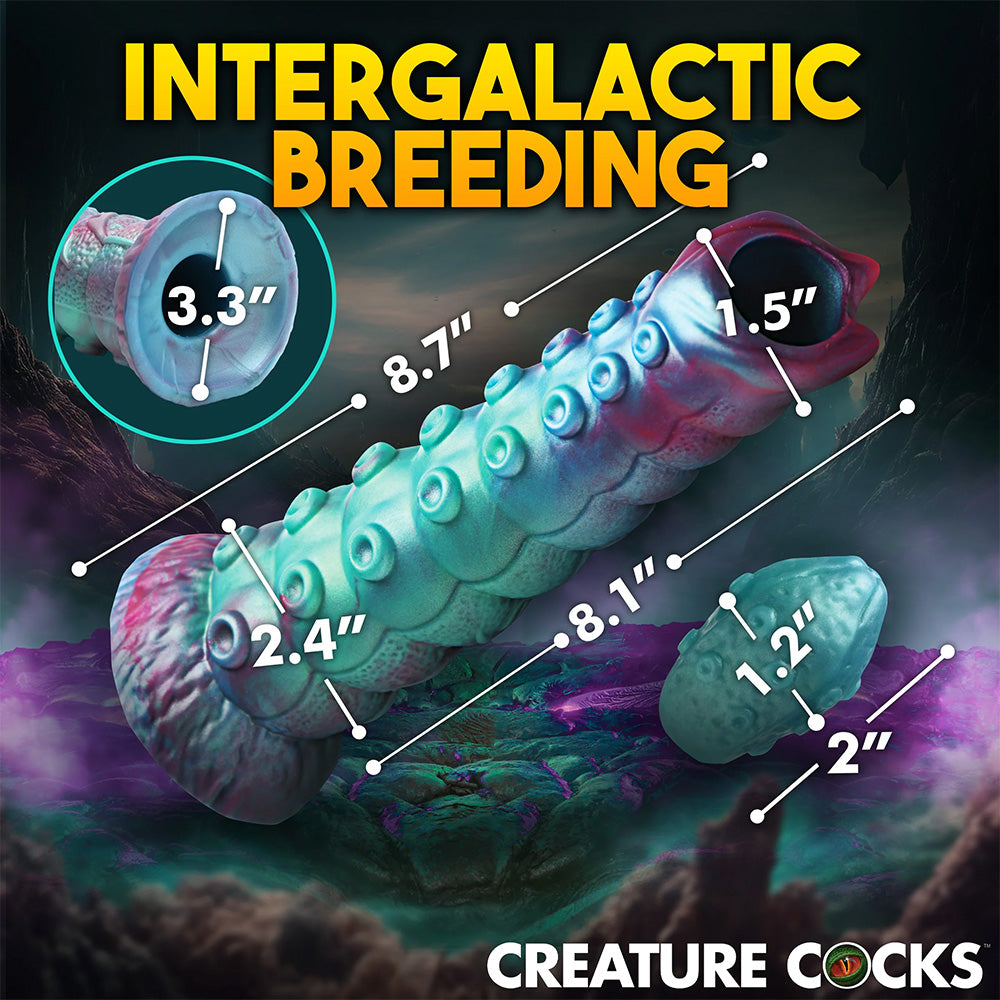 Galactic Breeder Ovipositor Tentacle Dildo - Fantasy Creature Cock for Adult Play | Perfect for Roleplay, Cosplay & BDSM Scenes