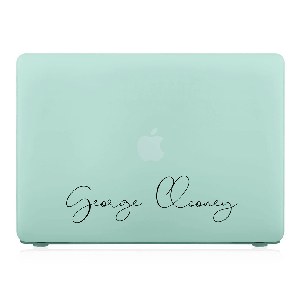 Durable MacBook Hardshell Case with Calligrapher Signature Design - Perfect for Work, Travel & Everyday Protection
