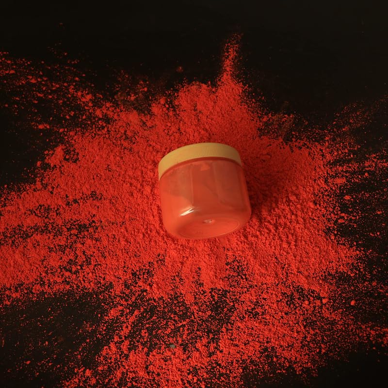 Rolimoli Hanuman Ji Sindoor Powder - Bajrangbali Orange Kumkum (100g) for Hindu Puja, Temple Worship & Spiritual Ceremonies