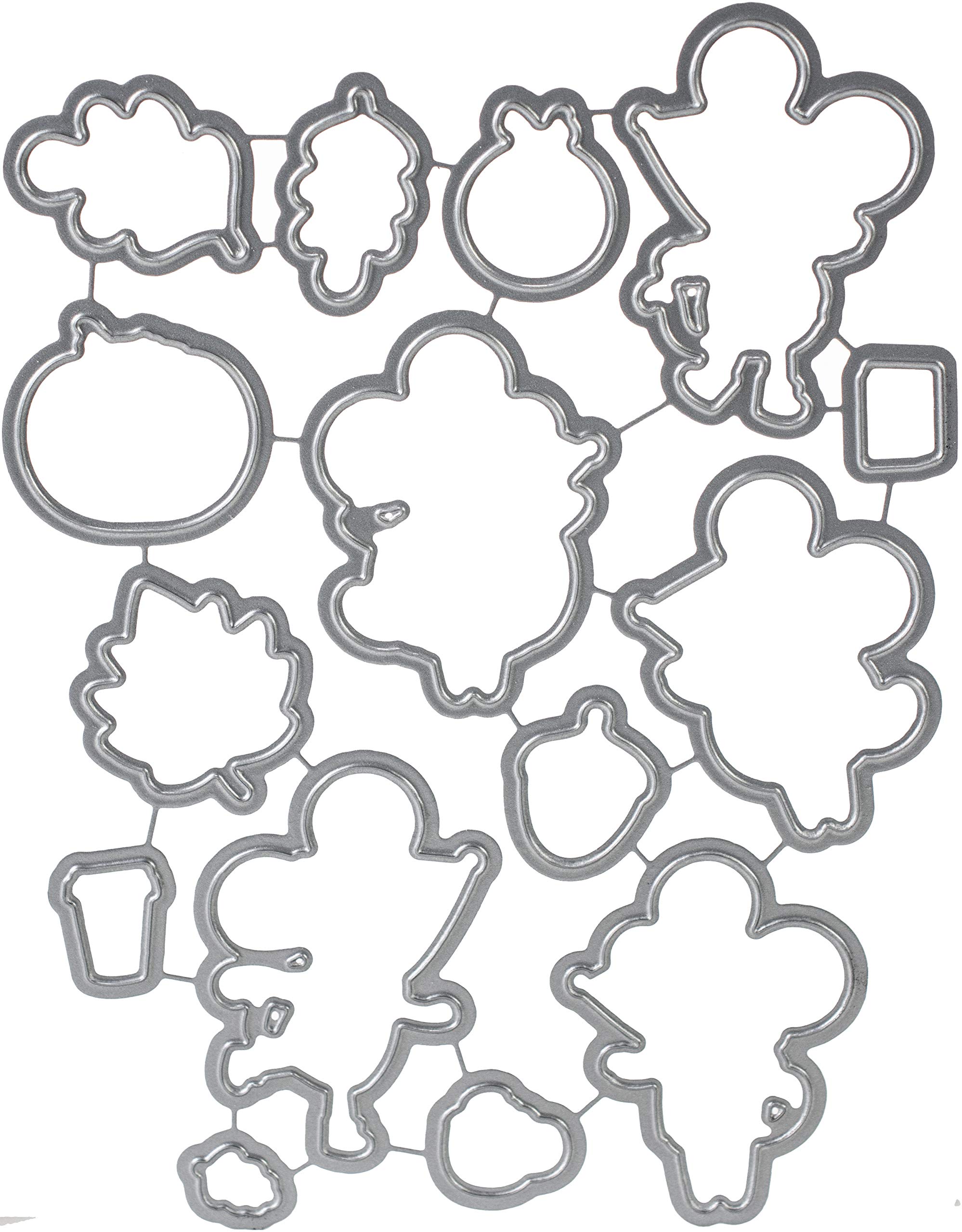 Waffle Flower Crafts Hello Pumpkin Die - Premium Crafting Die for Card Making, Scrapbooking, and DIY Projects - Perfect for Fall, Halloween, and Thanksgiving Decorations