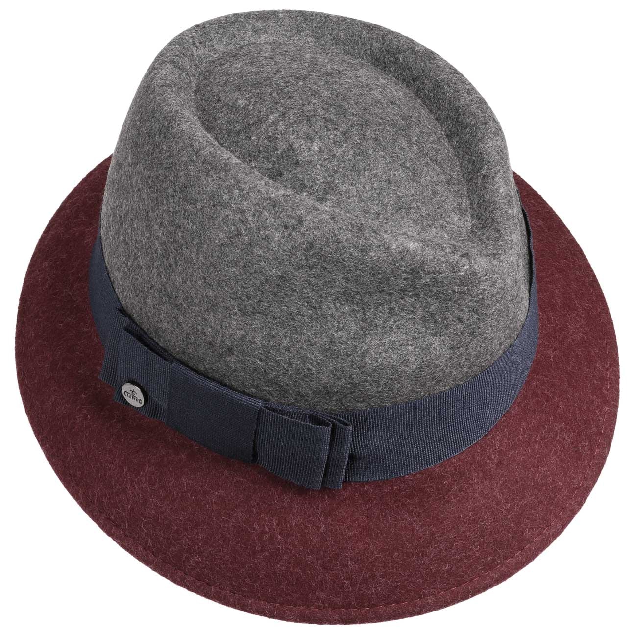 Lierys Asym Twotone Wool Felt Hat - Stylish Winter Fashion Accessory for Women | Perfect for Outdoor Events, Travel & Cold Weather