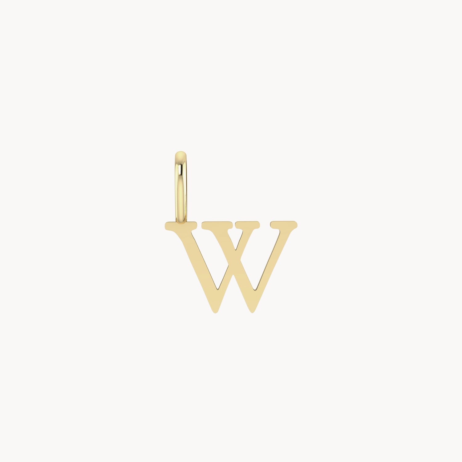 10K Yellow Gold Letter Charm - Personalized Initial Pendant for Necklaces & Bracelets - Perfect for Gifts, Birthdays, and Everyday Jewelry