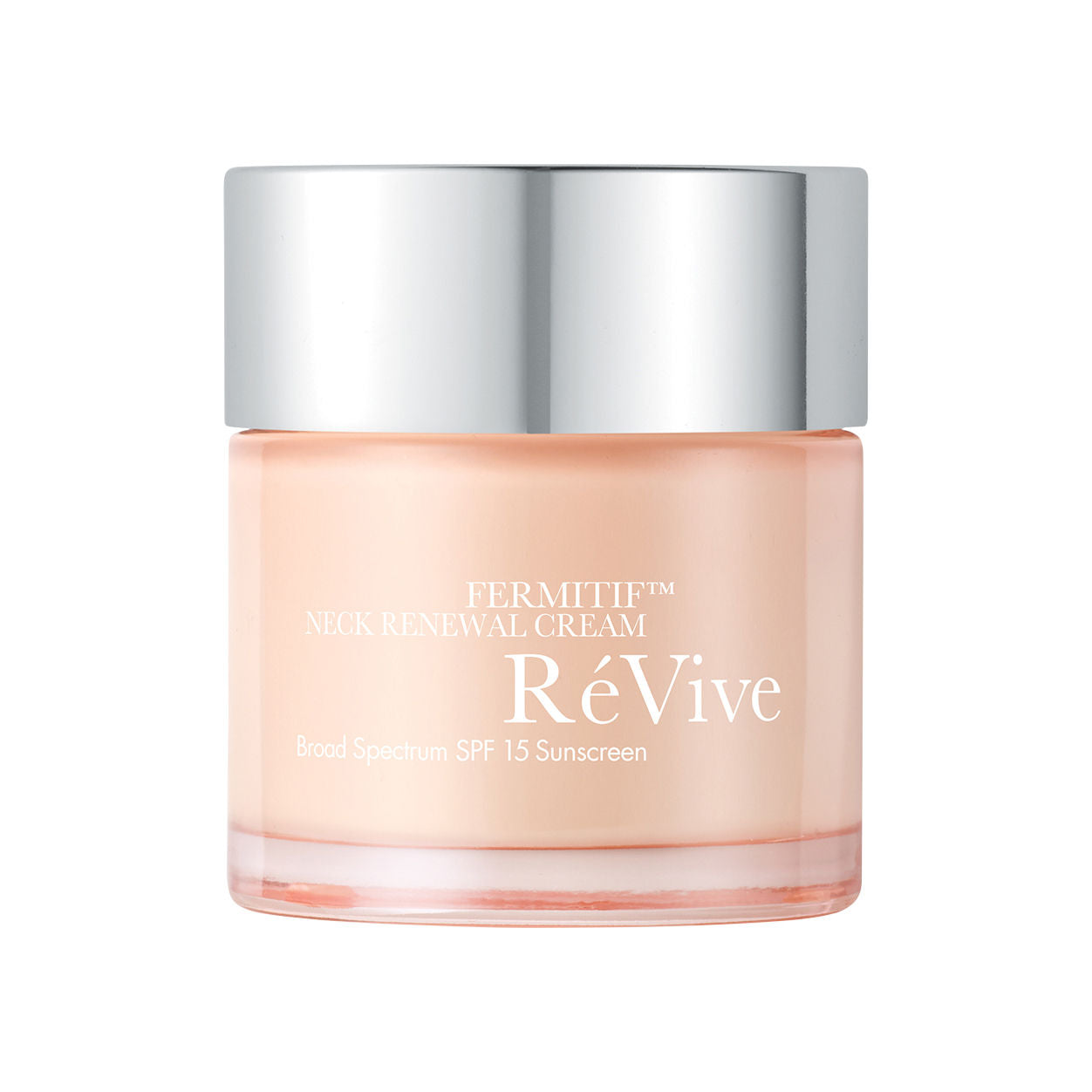 Fermitif Neck Renewal Cream with SPF 15 Sunscreen - Anti-Aging Moisturizer for Neck & Décolleté - Daytime Skincare Protection