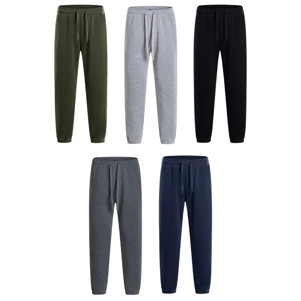 Men's Soft Fleece Jogger Sweatpants - Comfortable Lounge Pants for Casual Wear, Gym & Outdoor Activities
