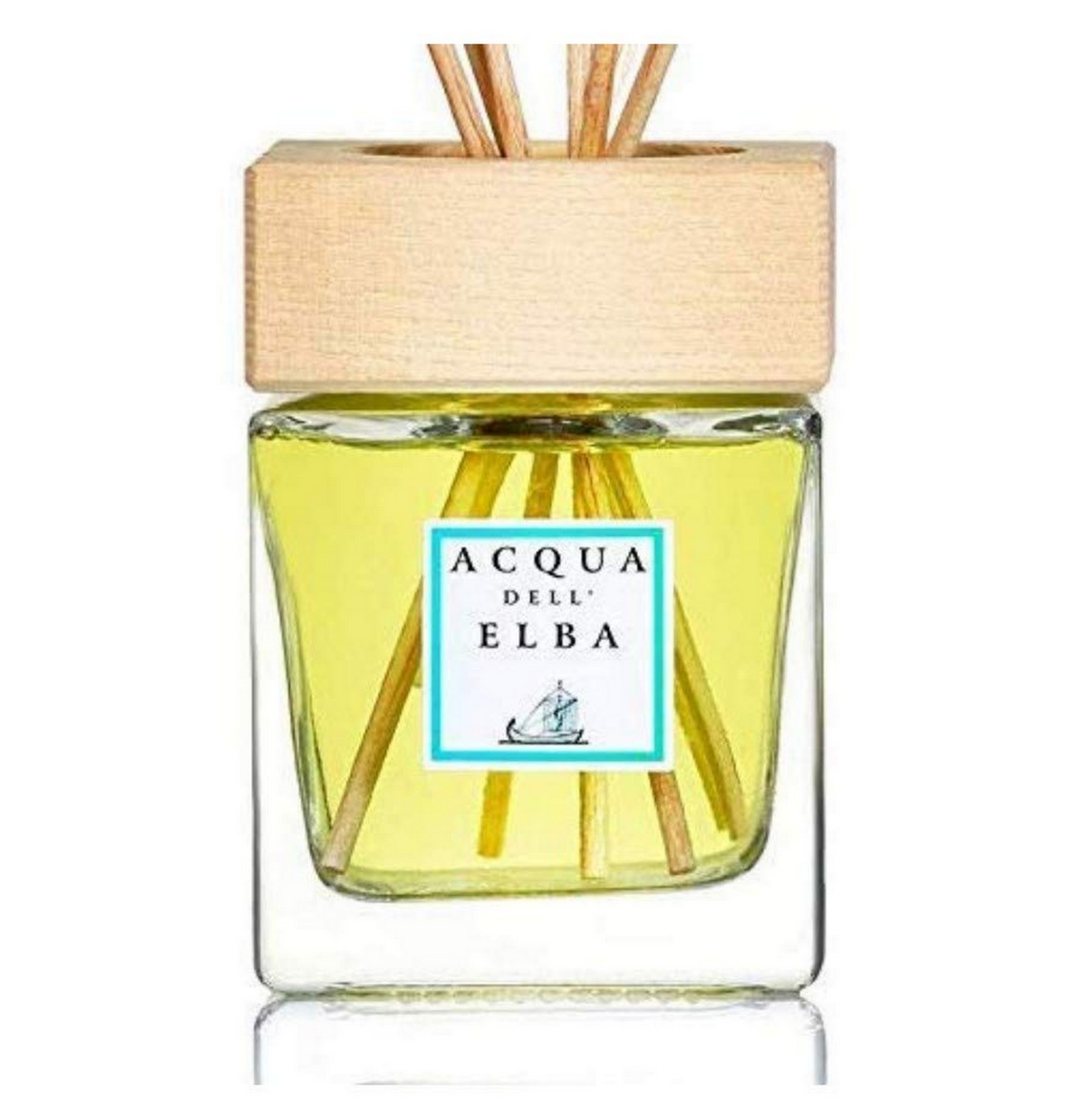 Acqua Dell'Elba Home Fragrance Diffuser - Brezza Di Mare Scent (200ml/6.8oz) | Long-Lasting Aromatic Essential Oil Reed Diffuser for Living Room, Bedroom & Office Decor