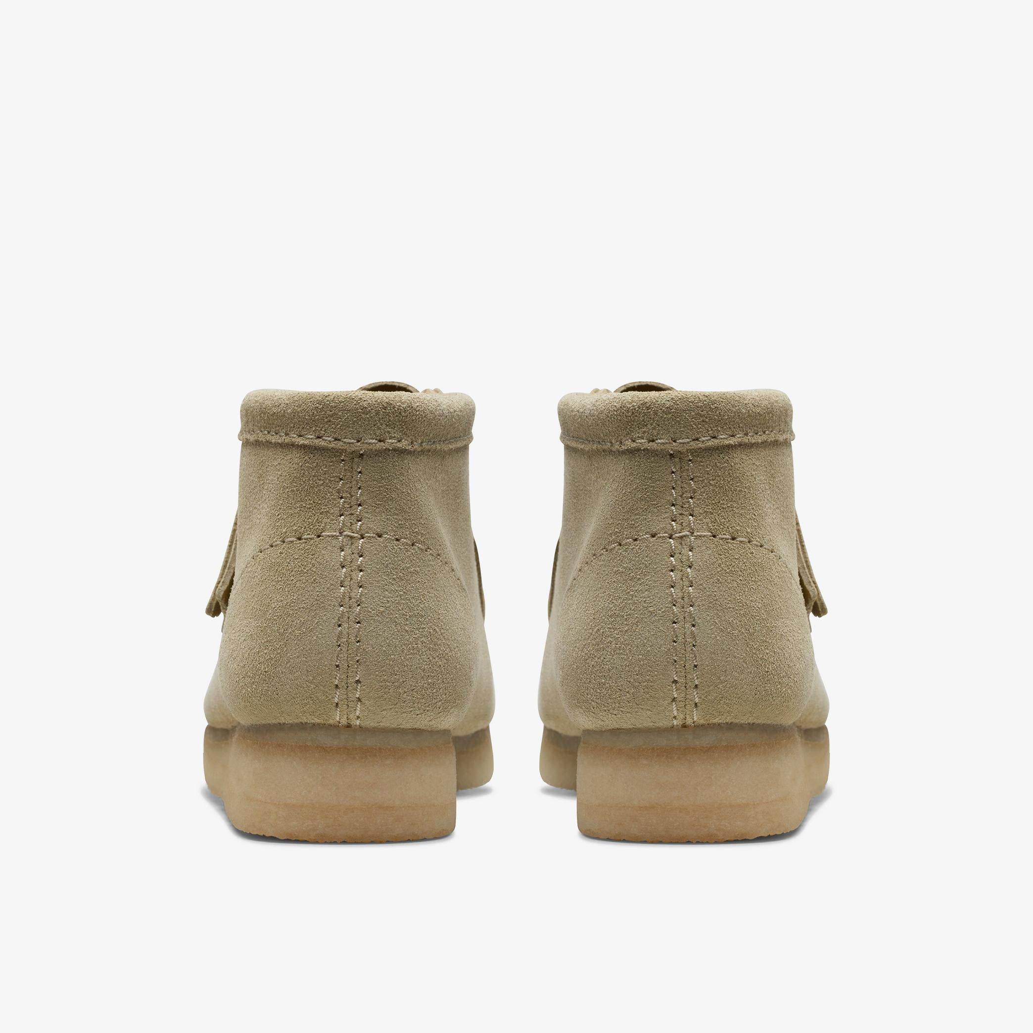 CLARKS ORIGINAL WOMEN'S WALLABEE BOOT - MAPLE SUEDE CASUAL SHOES FOR WOMEN - PERFECT FOR EVERYDAY WEAR, OFFICE & OUTDOOR ACTIVITIES