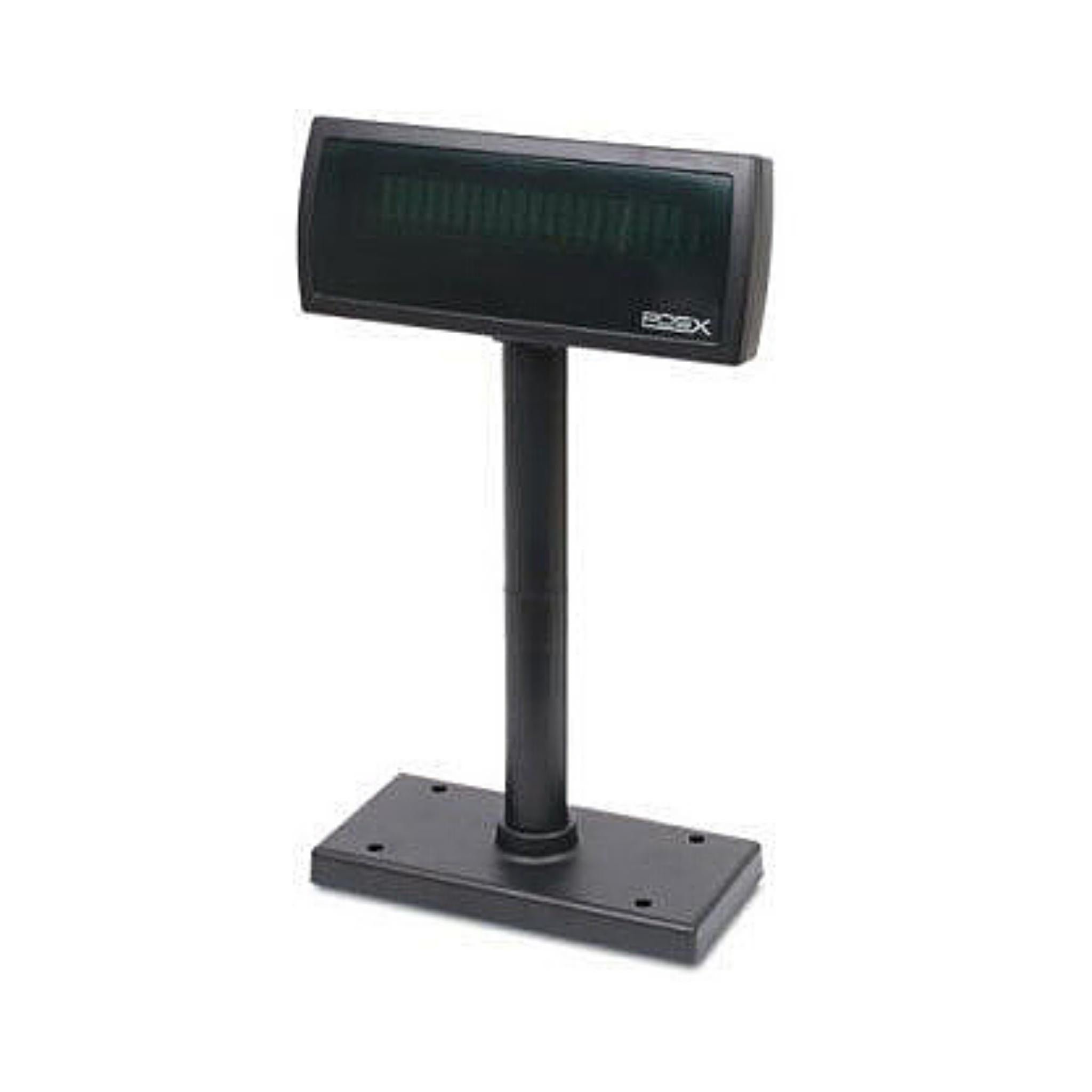 POS X XP8200 Customer Pole Display - High Visibility LCD Screen for Retail & Restaurant POS Systems - Perfect for Checkout Counters and Fast Food Ordering