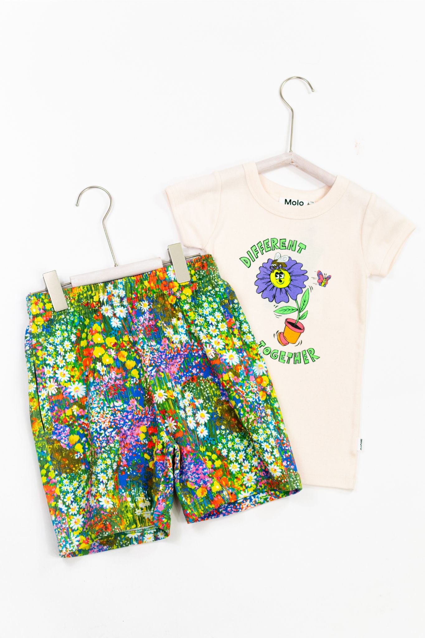 Adian Floral Print Shorts for Tween Girls - Comfortable Summer Casual Wear for Outdoor Play & Family Picnics
