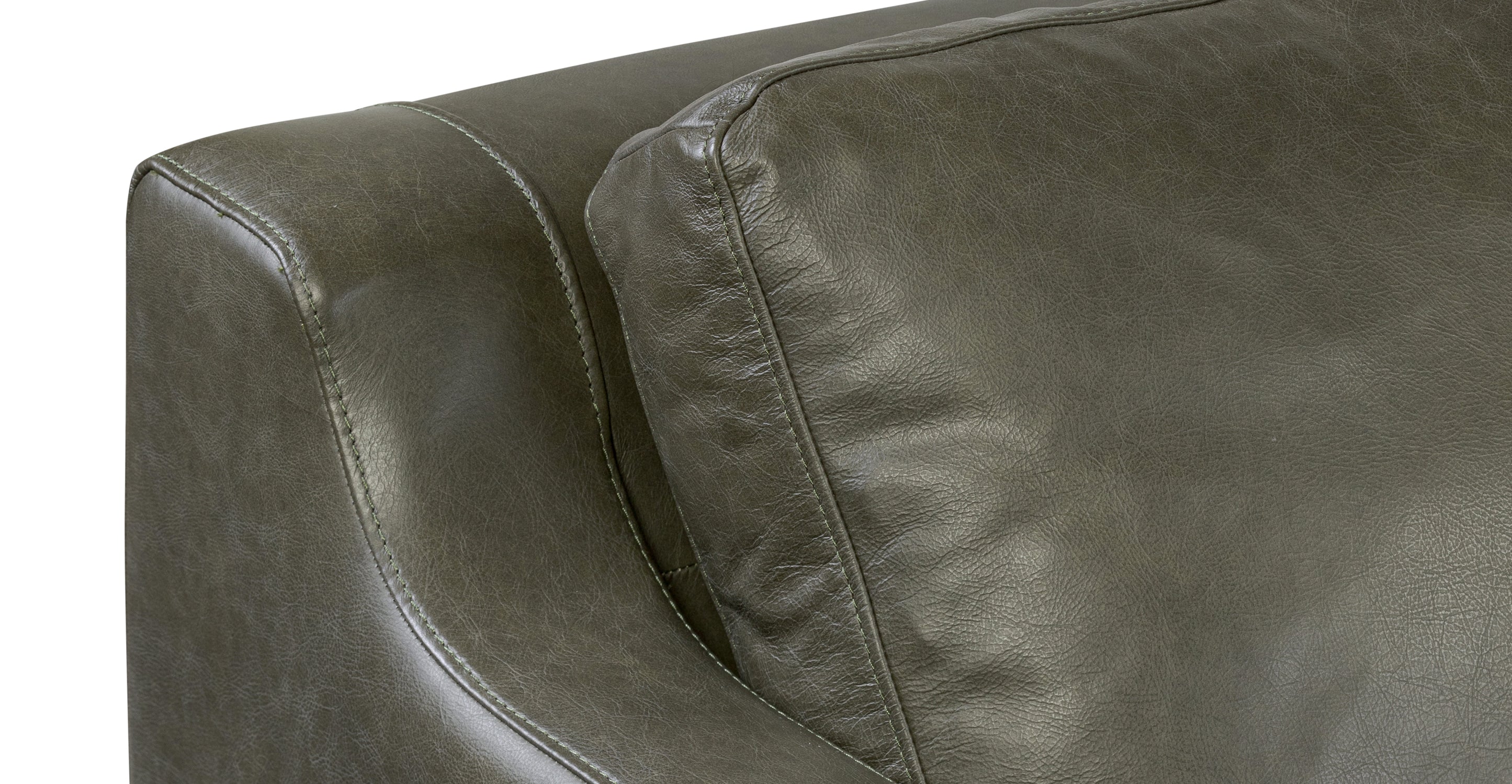 Sorrento Leather Convertible Sleeper Sofa with Pull-Out Bed - Modern Sectional Couch for Small Spaces, Living Room & Guest Room