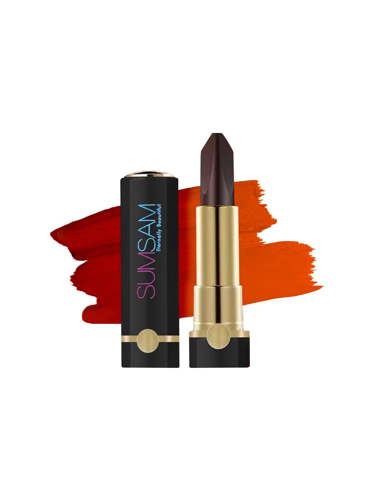 SumSam Color Changing Lipstick - 2-in-1 Dual Shade Lipstick for Bold Looks | Organic, Vegan & Cruelty-Free (3.8g) | Perfect for Date Nights, Parties & Special Occasions