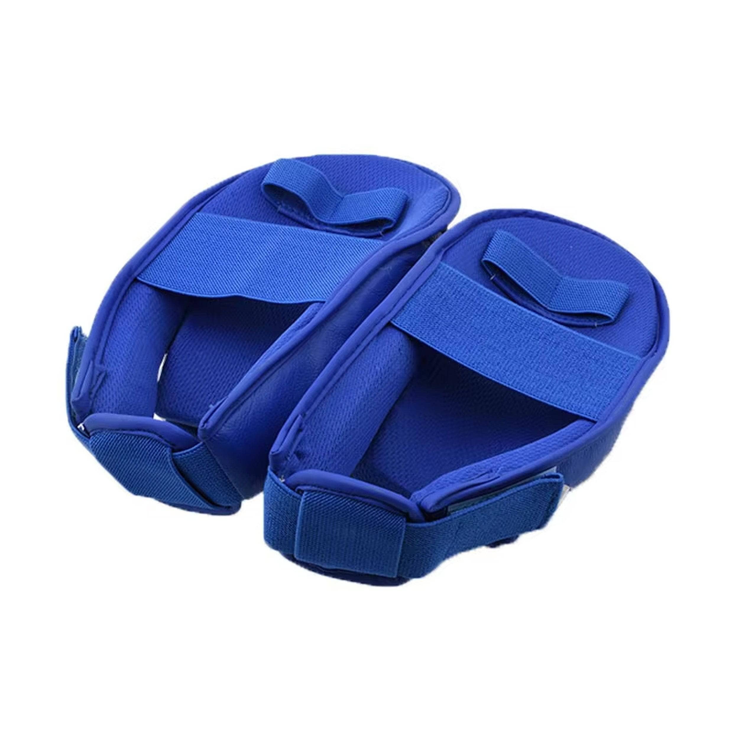 Premium Blue Pro Series Muay Thai Boxing Gloves & Shin Guards Set - Professional Training Gear for MMA, Kickboxing & Martial Arts - Perfect for Sparring, Bag Work & Competition