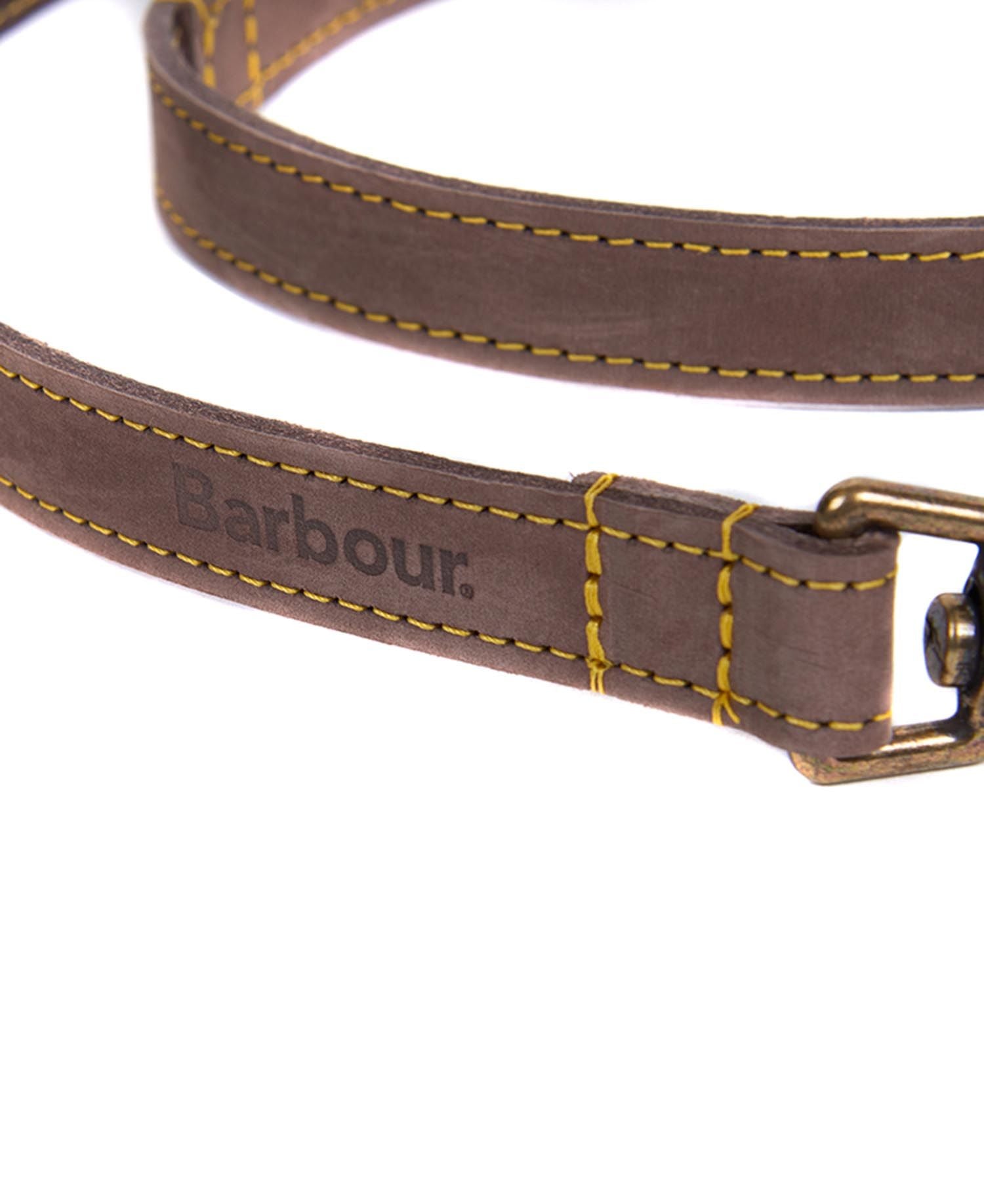 BARBOUR Leather Dog Lead - Premium Brown Leather Dog Leash for Medium & Large Dogs - Durable & Stylish for Walking, Training & Outdoor Adventures