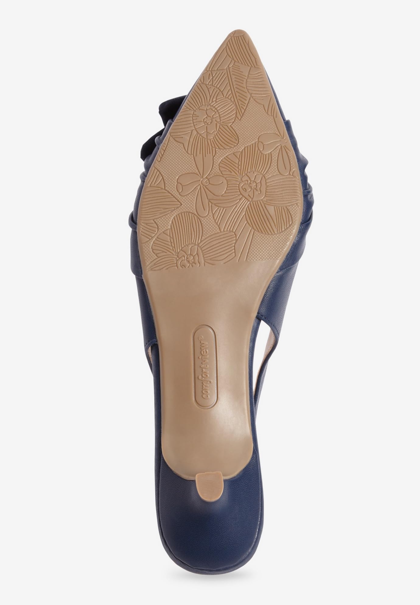 Comfortview Women's Wide Width The Tia Slingback - Comfortable Casual Shoes for Work, Walking & Everyday Wear