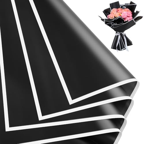 Black with White Edge