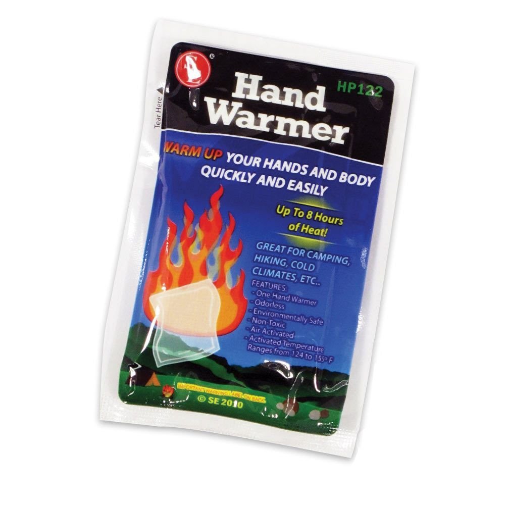 HP122 Rechargeable Hand Warmer - 8 Hours Long Lasting Heat, Portable Pocket Warmer for Outdoor Activities, Camping, Hiking & Winter Sports