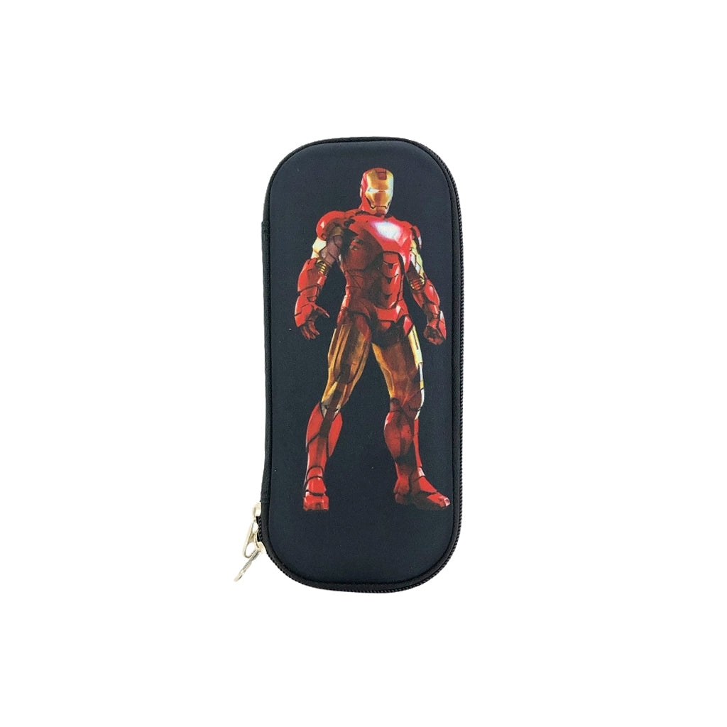 Ironman Superhero Pencil Case for Kids - Avengers Themed School Supplies - Perfect for Back to School, Office & Homework Organization