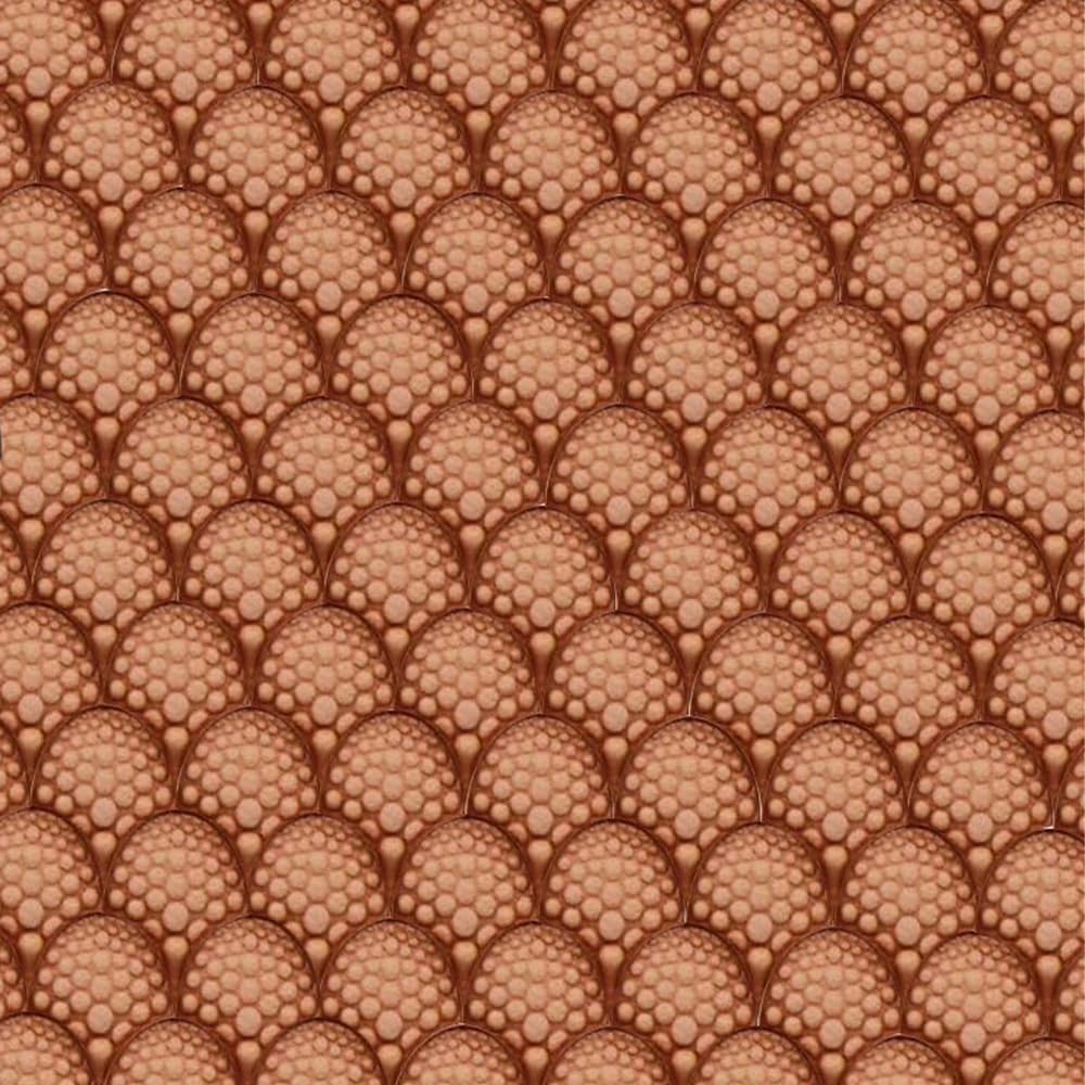 Premium 304 Stainless Steel Leather Stamping Tools - Dragon Scale Design for Leather Crafting, DIY Leather Carving & Embossing | Perfect for Wallets, Belts, Journals & Leather Accessories