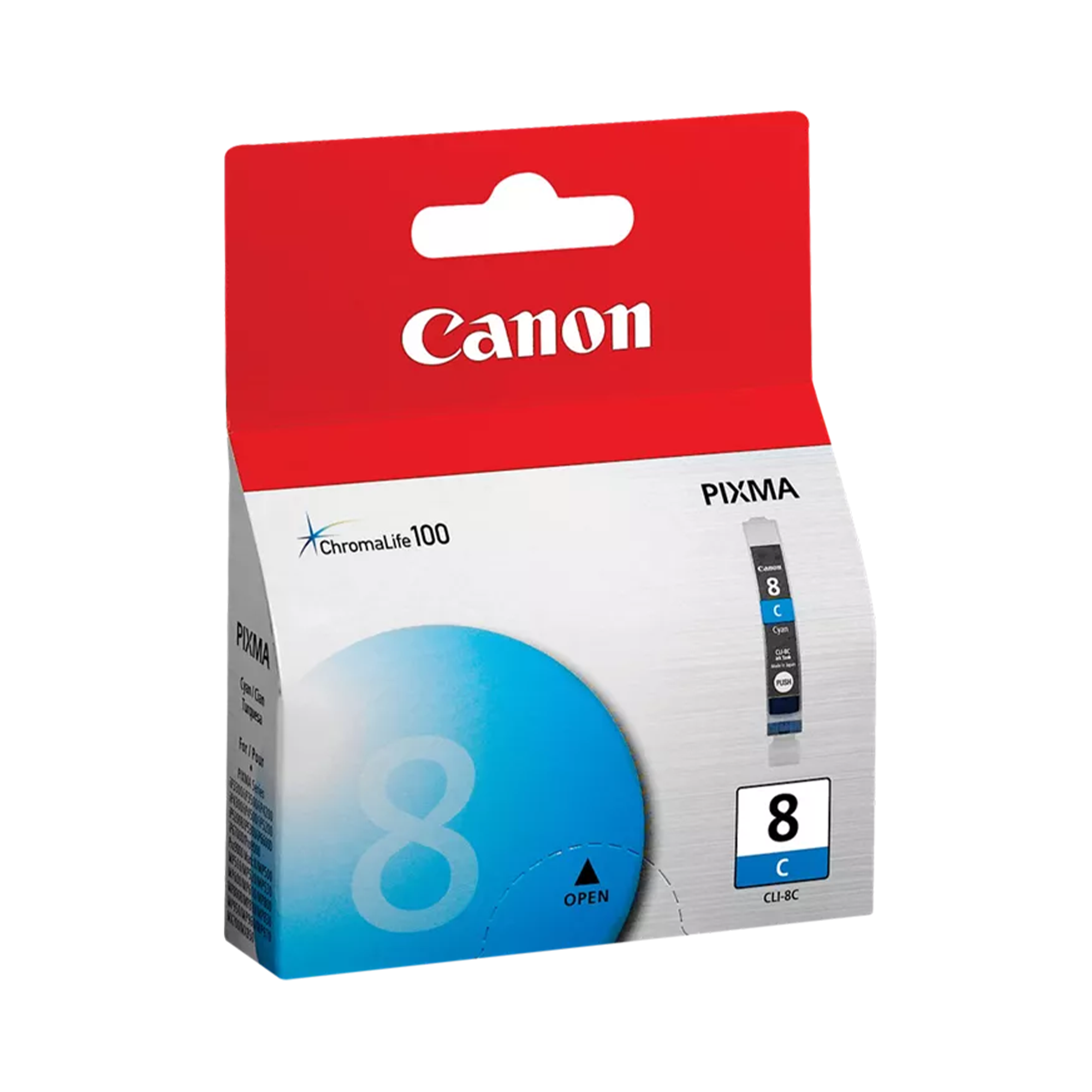 Canon CLI 8 Cyan Ink Cartridge - High-Quality Replacement for Canon Printers | Perfect for Home, Office & Photo Printing