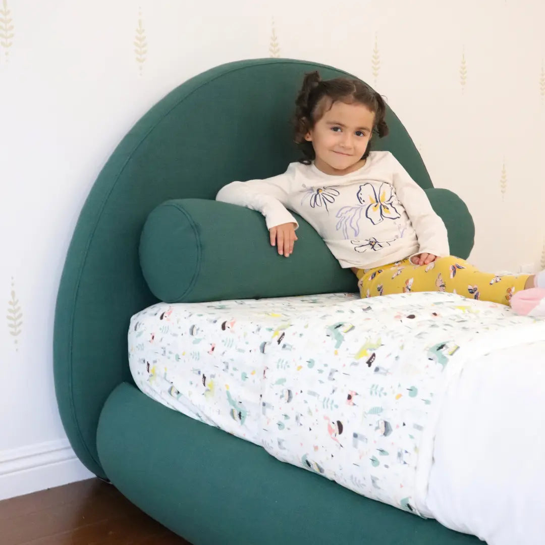 Best Round Bolster Pillow for Kids - Soft & Supportive Baby Cushion for Sleeping, Lounging & Playtime - Nursery, Bedroom, or Travel Essential
