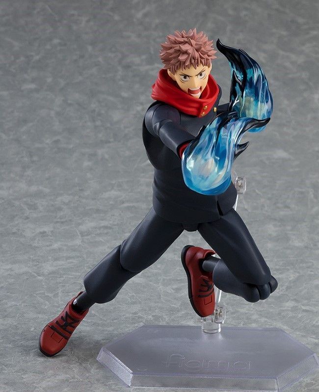 Figma #550 Yuji Itadori Jujutsu Kaisen Action Figure - Anime Collectible for Fans & Display | Perfect for Home Decor, Office Display & Gift Giving