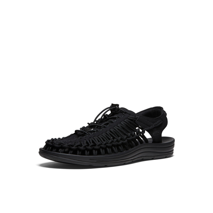 UNEEK Men's Sneakers - Black/Black | Lightweight & Comfortable Walking Shoes for Casual Wear & Outdoor Activities