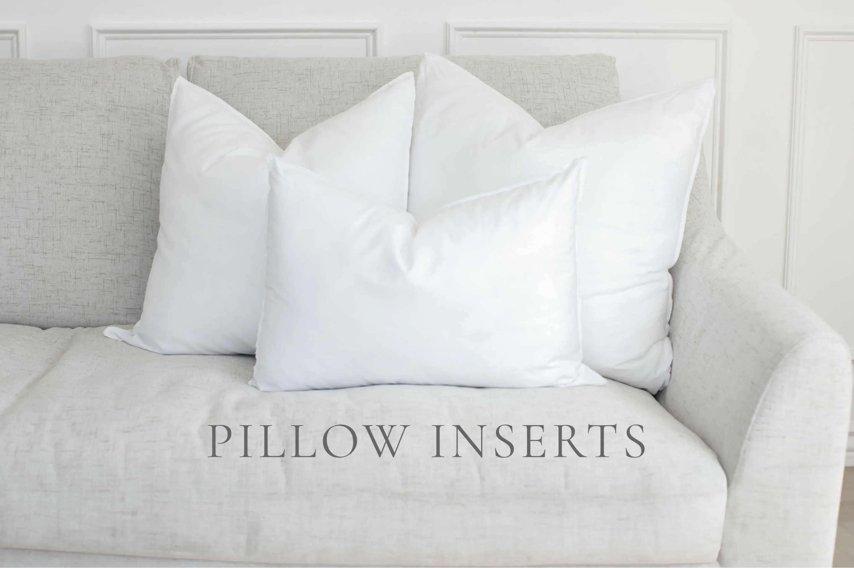 Premium Down Alternative Pillow Insert - Hypoallergenic & Breathable for Ultimate Comfort - Perfect for Bed, Sofa, and Guest Room Use