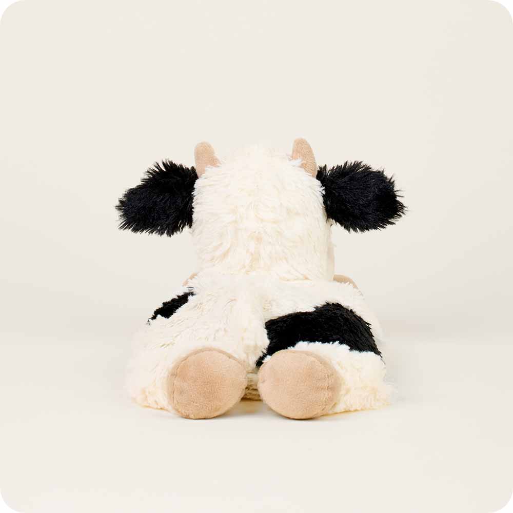Cozy Warmies Plush Cow Heating Pad - Perfect for Stress Relief, Pain Relief & Relaxation at Home or Office