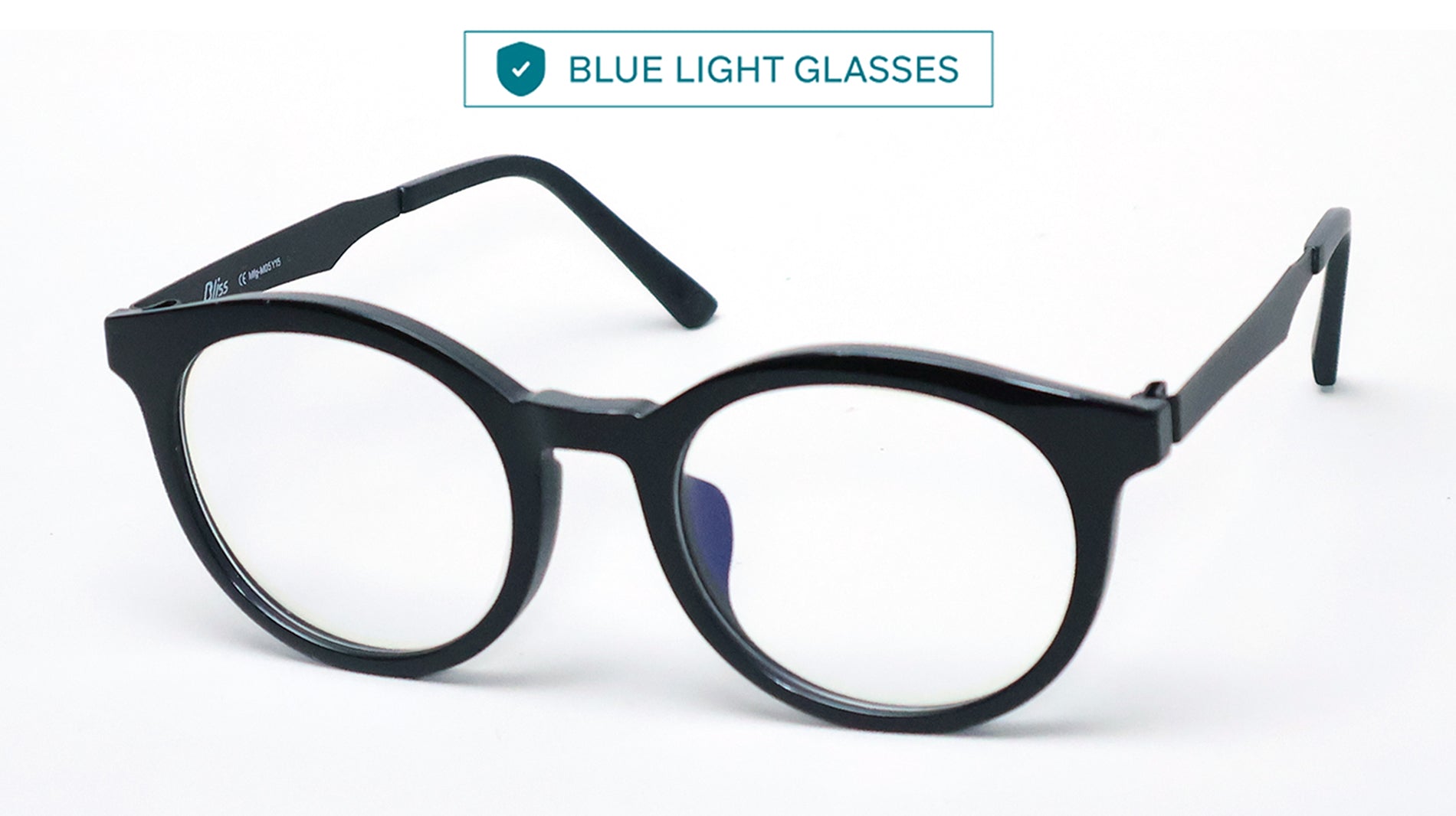 Bliss Blue Light Blocking Glasses T01 C01 5121 - Stylish & Comfortable Eyewear for Screen Time, Gaming & Office Work