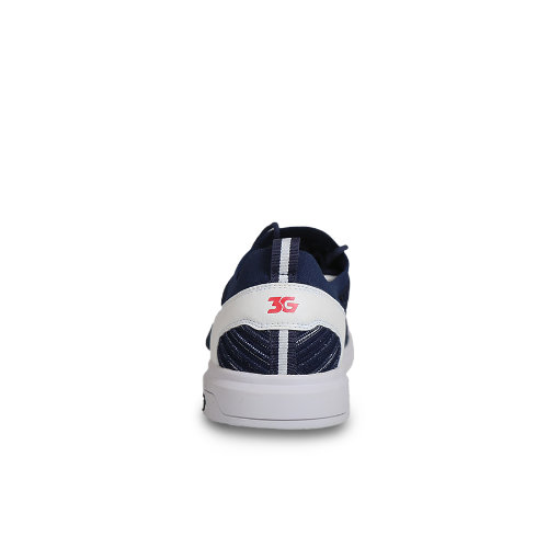 3G Ascent Blue Men's Right Hand Bowling Shoes - Comfortable & Durable for League Play & Tournaments - Perfect for Right-Handed Bowlers