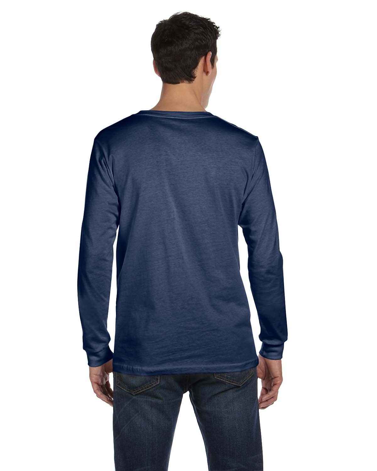 Bella + Canvas 3513 Unisex Triblend Long Sleeve T-Shirt | Soft Comfortable Crewneck Tee for Men & Women | Perfect for Casual Wear, Layering & Everyday Outfits