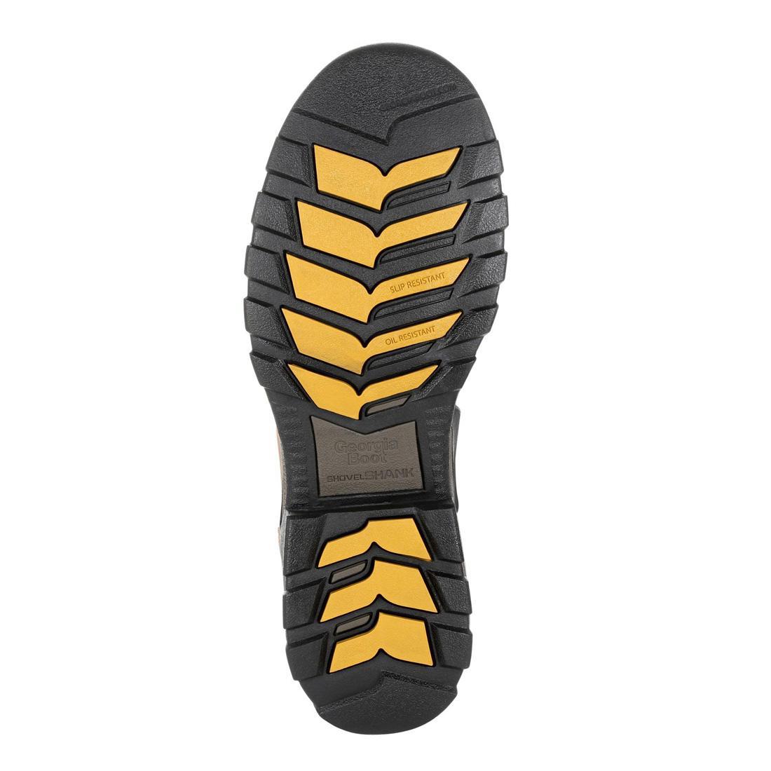 Eagle One Waterproof Work Boots for Men - Slip Resistant Safety Shoes with Steel Toe - Heavy Duty Construction for Outdoor, Hiking & Industrial Use