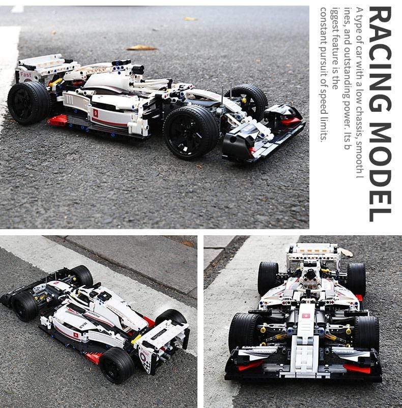 Mould King 13117 MOC 31313 42096 F1 Racing Car Building Blocks Set - DIY Formula 1 Model Kit for Adults & Kids, Perfect for Car Enthusiasts & Collectors - Great for Home Decoration, Gift Giving & Racing Themed Events