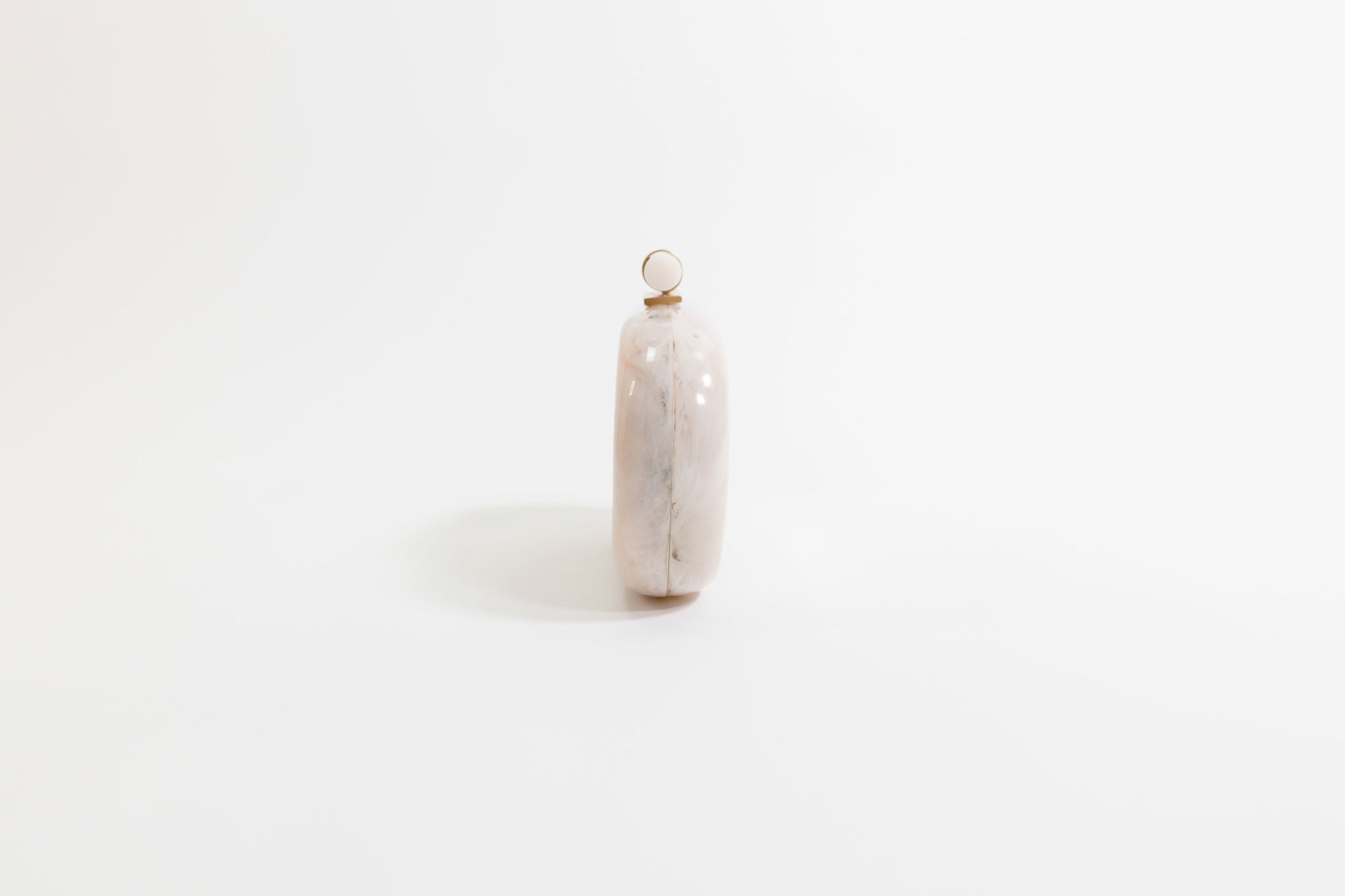 Ethereal Pearl Capsule Clutch Bag for Women - Elegant Evening Clutch for Parties, Weddings & Special Occasions