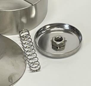 Stainless Steel XL Burger Press 5.5