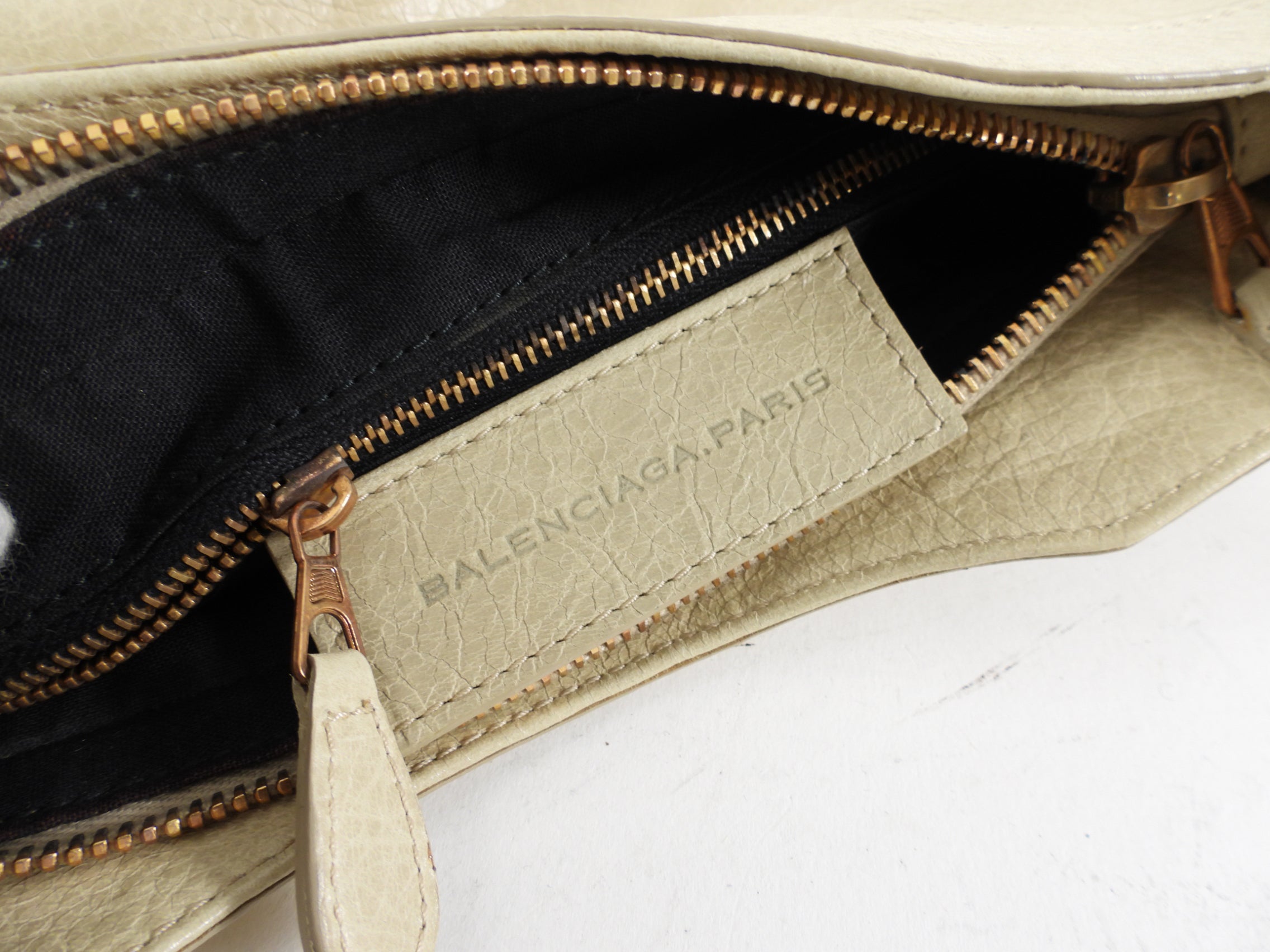 Balenciaga Beige Leather Crossbody Hip Bag for Women | Luxury Designer Shoulder Purse | Perfect for Casual Outings, Travel & Evening Events