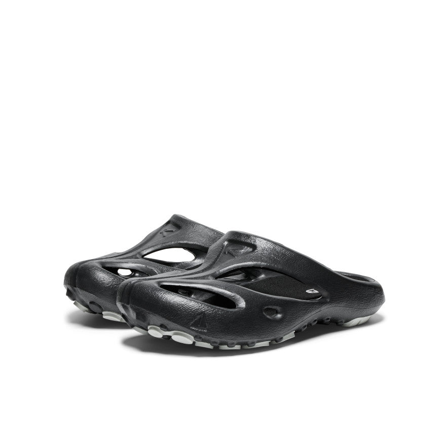 Women's Shanti Clog - Comfortable Slip-On Shoes in Black & Dawn Blue | Perfect for Casual Wear, Nursing, Gardening & Indoor Use