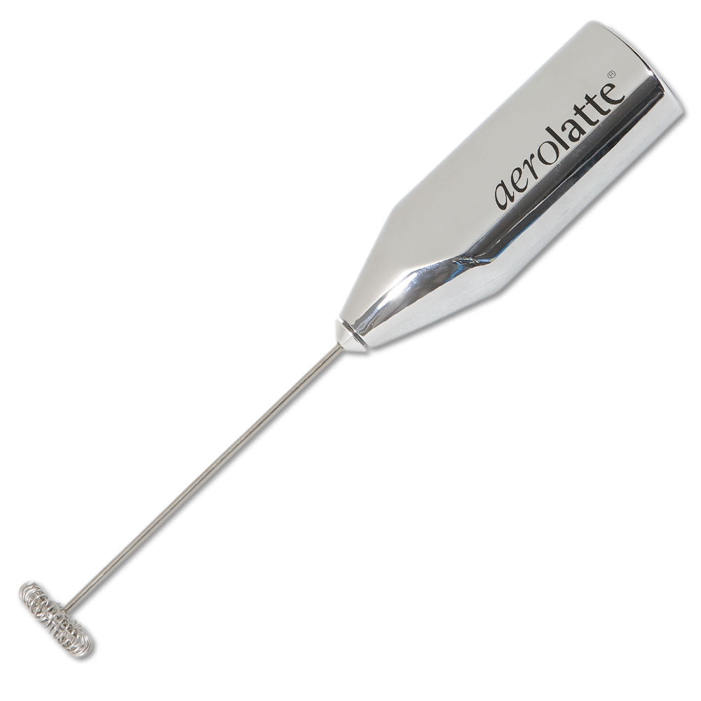 Aerolatte Battery-Powered Milk Frother - Handheld Electric Foam Maker for Coffee, Latte, Cappuccino & Hot Chocolate - Perfect for Home, Office & Cafe Use