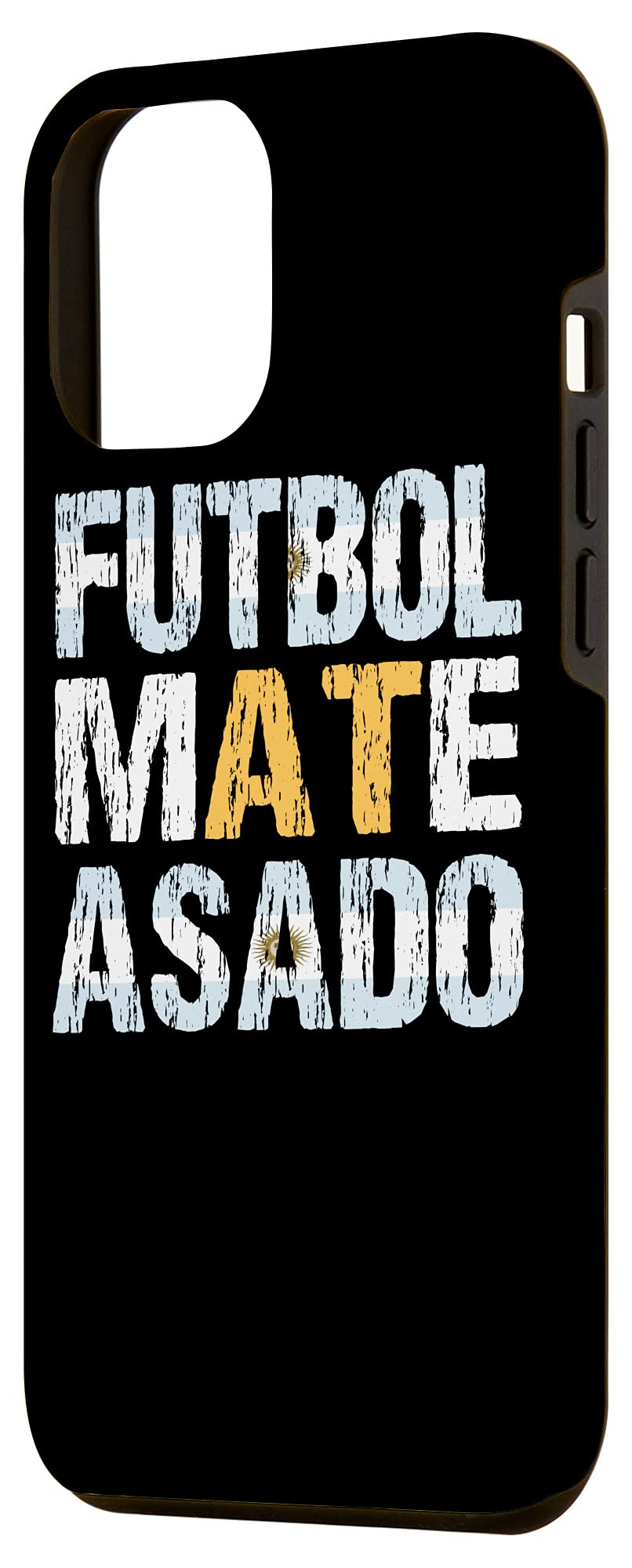 iPhone 12 Pro Max Case - Funny Argentinian Pride Soccer Mate Asado Design - Perfect for Football Fans & BBQ Lovers - Durable Protective Cover for Daily Use, Travel & Sports Events