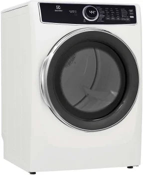 Electrolux ELFG7537AW 8.0 Cu. Ft. 27 Inch White Gas Dryer - Perfect for Large Laundry Loads in Homes & Apartments