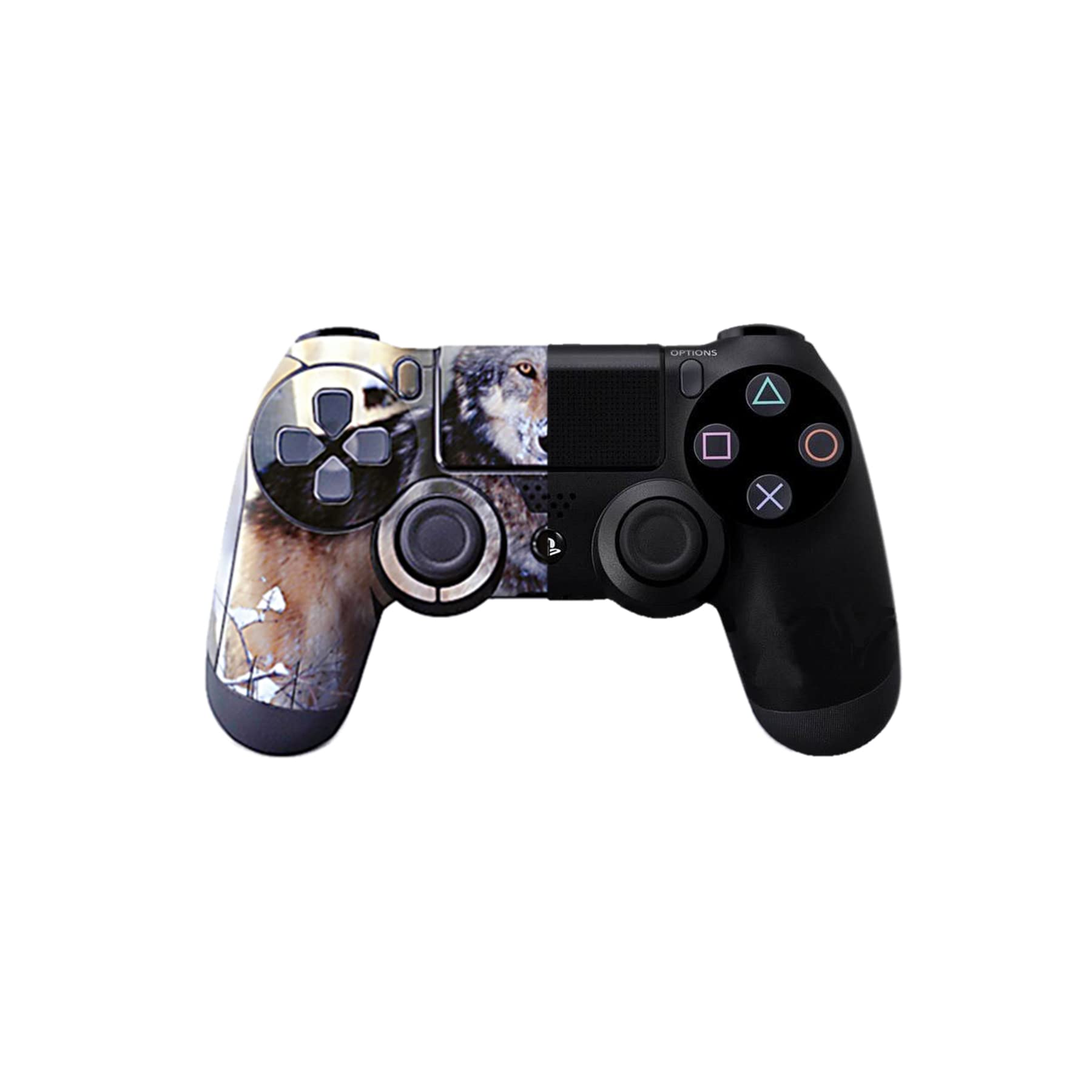 3-Piece Full Body Vinyl Decal Skin Cover for PS4 Controller - Protective Sticker for PlayStation 4 (PS4 Controller #12) - Perfect for Gaming, Customization & Controller Protection